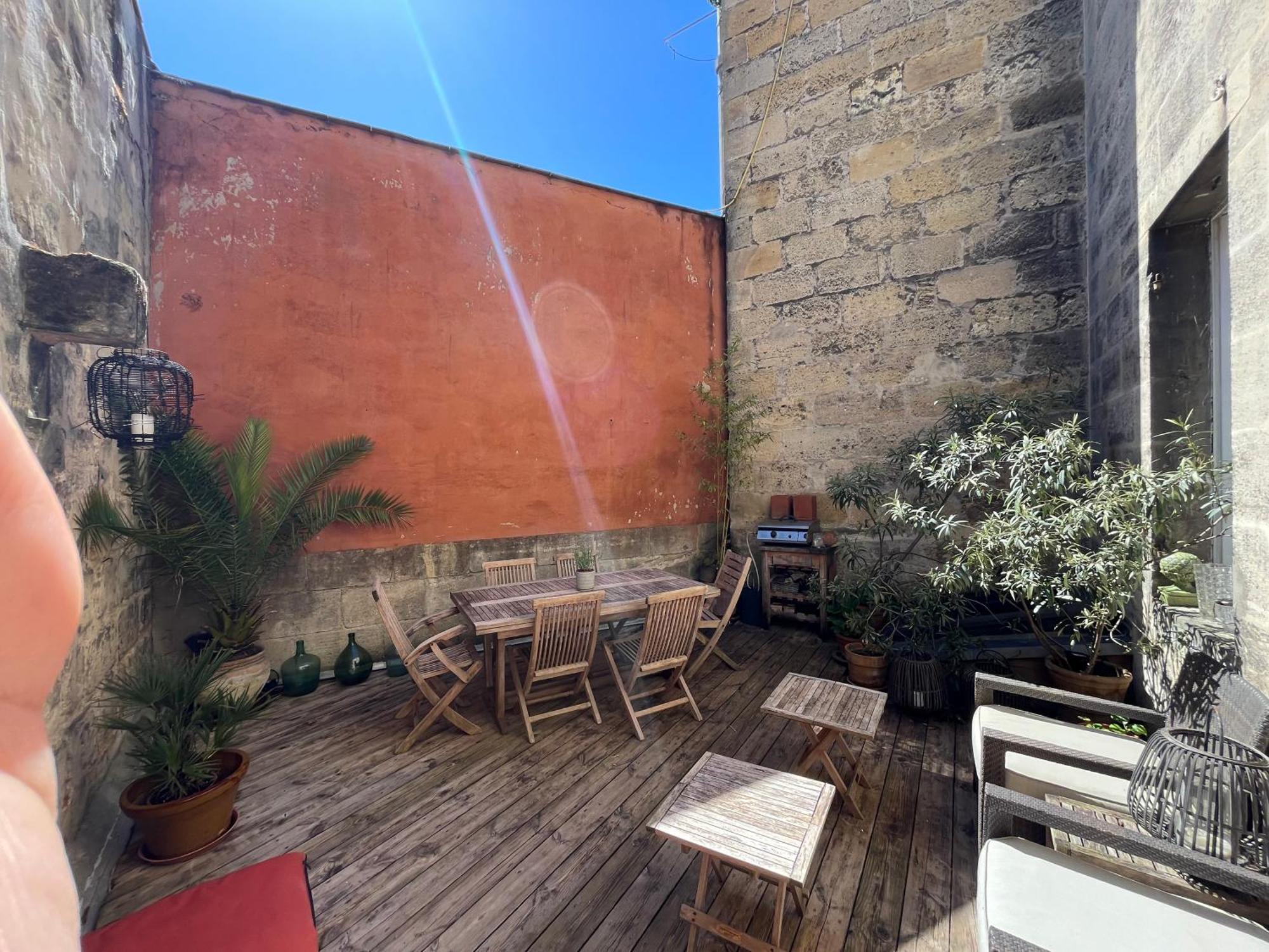 Bel Appartement Terrasse 보르도 외부 사진